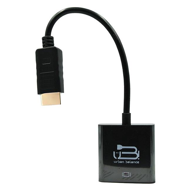 ADAPTADOR URBAN BALANCE   HDMI A VGA 1080P - ADAPTADOR URBAN BALANCE   HDMI A VGA 1080P -